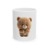 Cute Teddy Bear Ceramic Mug, Cute Coffee Cup, Adorable Gift for Teddy Bear Lovers