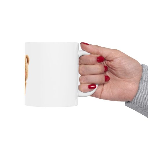 Cute Teddy Bear Ceramic Mug, Cute Coffee Cup, Adorable Gift for Teddy Bear Lovers - Image 4